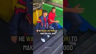 Ferran Torres walks like Pedri 😭🤣 