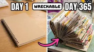 DIY 365 Journal: Save Life’s Moments in a Wreckable Memory Book!