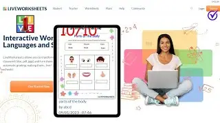 liveworksheet drag and drop || sign up || drag and drop activity with student Record 