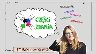 Egzamin ósmoklasisty: części zdania w pigułce