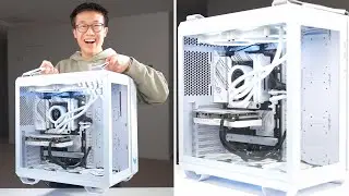 White $1500 Budget PC Build - @ASUS GT502 Case