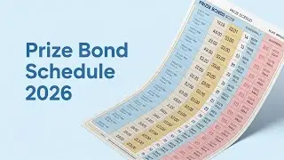 پرائز بانڈ کا شیڈول 2026 |  Prize Bond Schedule Of 2026 Latest Video  |  Lucky Chance