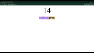 ✅ Just built a dynamic counter using HTML, CSS, and JavaScript!