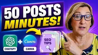 Unlocking Super Fast Social Media Posts with ChatGPT and Canva Bulk Create