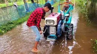 How to see Amazing machine starting techniques idea | Amazing Diesel engine Starting Power tiller