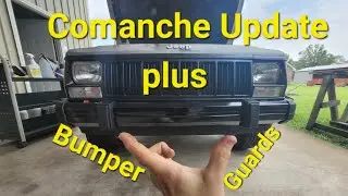 Jeep Comanche MJ Updates plus OEM Bumper Guard Install 