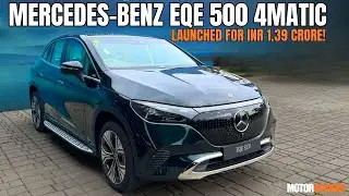 Mercedes Benz EQE 500 4Matic Launch Walkaround