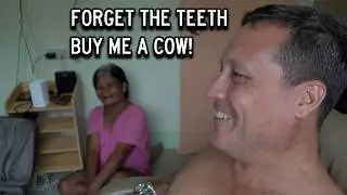 Grandma DOES NOT Want New Teeth. She Wants A Cow!
