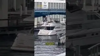Bridge Collision Mishap: When a Boat Owner Misjudged Clearance #BoatOwnerFail #NavigationalBlunder