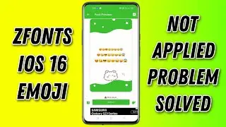 Zfont 3 IOS 16 Emoji Not Working Problem Solved