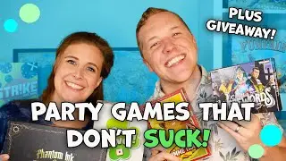 Party Games that don't SUCK! Plus Giveaway!