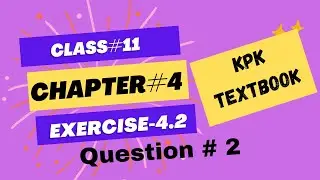 Sequence and Series | Class-11 | Exercise-4.2 | Question # 3