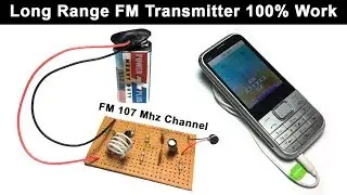 FM Transmitter in Urdu Hindi - How To Make Easy Long Range FM Transmitter Circuit Project | Hi Tech