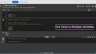 One Value to Multiple Variables