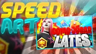 🔰MINIATURA DE FORTNITE ARENA SPEED ART💥 | GRACIAS POR LOS 200💕