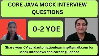 Java Interview Questions | Core Java Interview Questions