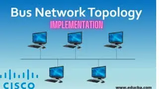 Practical of Bus Topology in Cisco Packet tracer || Bus topology cisco packet tracer#Topology #hindi