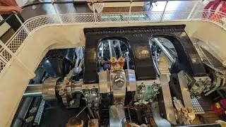Machine à vapeur du bateau La Suisse