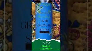 All Organic Hair Growth Spray
