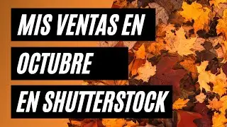 Mis ventas en octubre de 2021 en Shutterstock 💸