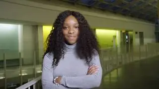 Here for Every Voice: Diamond Lewis ’22