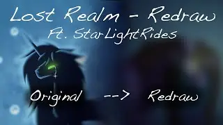 Lost Realm Redraw | Ft. StarLightRides - Speedpaint