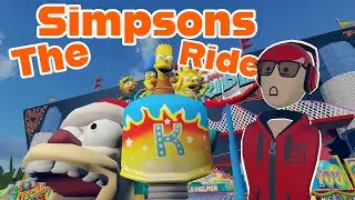 They Recreated The Simpsons Ride In Recroom