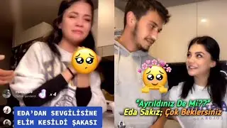 Eda Sakız'dan Sevgilisine Elim Kesildi Şakası!! İlişkisi Hakkında Konuştu!