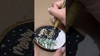 Painting a Simple Ornament| CAMILLA CREATIONS 