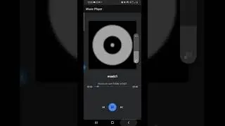 Music Player app in kotlin Android Studio, android app development
