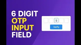 6 Digit OTP Input Field  | Figma Make Prompt Result