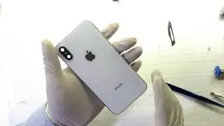 Sostituzione vetro posteriore iPhone X Xs | iPhone X Xs back glass replacement | 4k | Short Video
