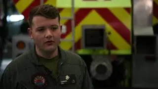 MCAS Iwakuni ARFF, conduct emergency response operations training