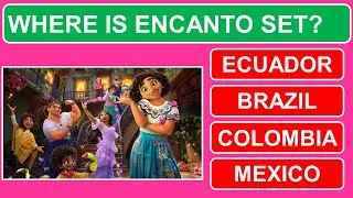 Guess where the Disney movies are set! | The Quiz Land #disneyquiz #disneymovies #brainquiz