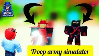 Troop army simulator ep-1 / roblox gameplay new gaming-2023