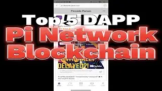 Top 5 Dapps on Pi Network Blockchain