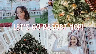 FESTIVE RESORT HOPPING AT WALT DISNEY WORLD