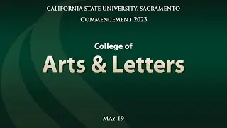 Commencement 2023: College of Arts & Letters