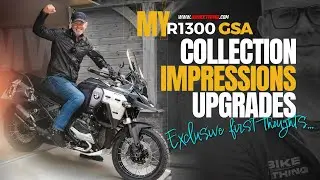 My New BMW R1300 GSA.  UPGRADES!!!!!!