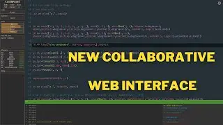 Foxdot livecoding Jam - testing our new collaborative web-based code editor WebTroop.