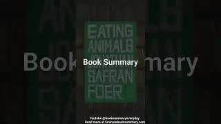 Eating Animals - 1 Minute Book Summary and Review #Shorts