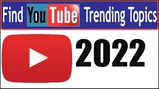 How to Find TRENDING Topics For YouTube Videos 2022
