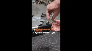 Hitch Mounted Tire Carrier - Quick Install Tips