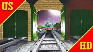 Thomas & Friends Percy's Ghostly Trick Percy scares Thomas US