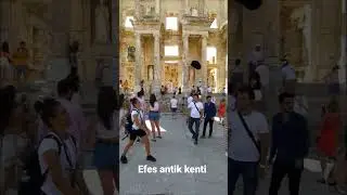 Efes Antik Kenti Celsus Kütüphanesi #shorts #short #shortvideo #shortsvideo #keşfet #keşfetteyiz