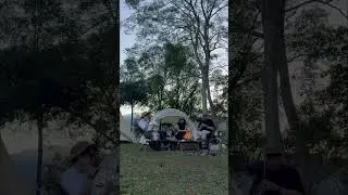 สนุกดีนะเวลาไปแคมป์กับเพื่อน💚 #music #camp #camping #campinglife #nature #outdoors #travel #chill