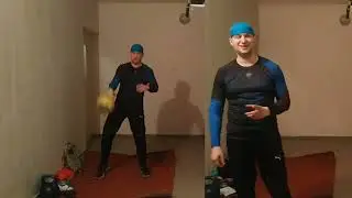 #КроссфитКомплекс "АЛЬБАТРОС" с #гиря16кг от #ВетврачГиревик #kettlebellvet #худеем #тренировкиДома