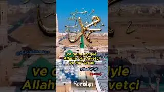 ☝️Ey Peygamber! Biz seni bir şahid bir müjdeci ve bir uyarıcı olarak gönderdik