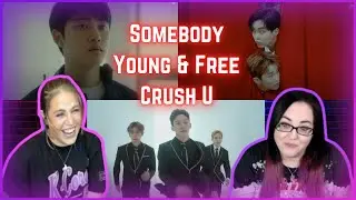 D.O. 'Somebody' + Xiumin x Mark 'Young & Free' + EXO-CBX Crush U | K-Cord Girls Reaction