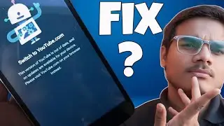 FIX YouTube Update Problem NOW